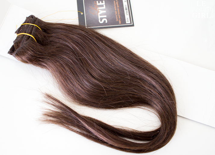 Lux Style Hair Extensions #2 Bark Brown