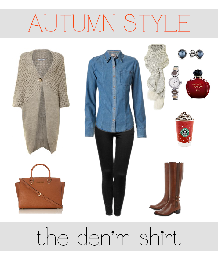 Autumn Style Denim Shirt