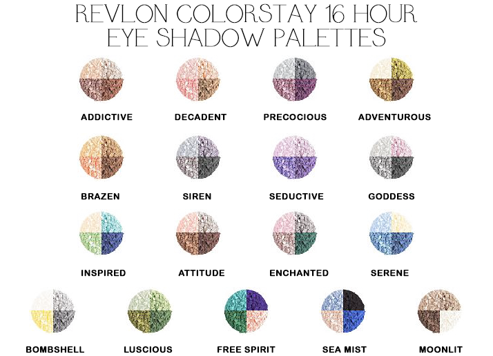Revlon ColorStay 16 Hour Eye Shadow Palette (Adventurous)