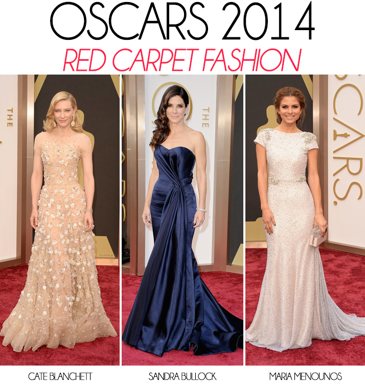 Oscars 2014 Red Carpet Fashion