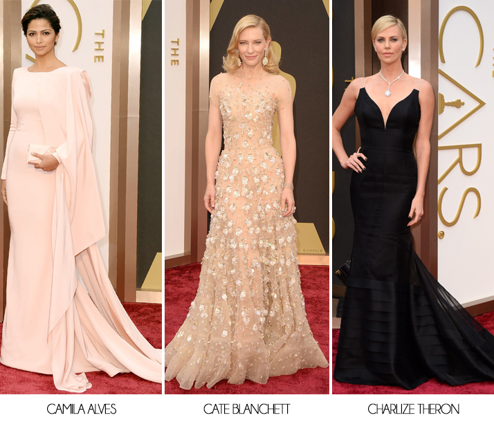 Oscars 2014 Camila Alves Cate Blanchett Charlize Theron