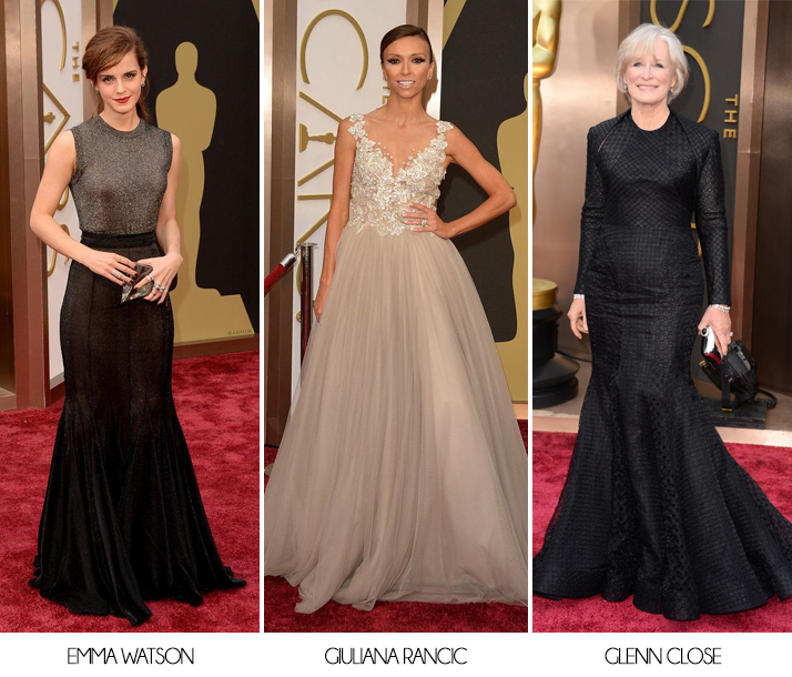 Oscars 2014 Emma Watson Giuliana Rancic Glenn Close